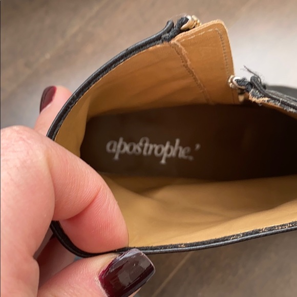 Apostrophe ankle boots. - Picture 6 of 7